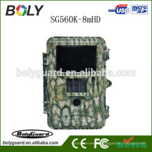 unsichtbare schwarze ir Jagdfallen Kamera Bolyguard SG560K-8mHD mit verbesserter Stealth, 8MP Bild und 720P HD Videos